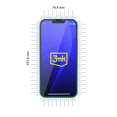 Szkło Hybrydowe IPHONE 13 PRO MAX 3mk Flexible Glass Folia Hybrydowa