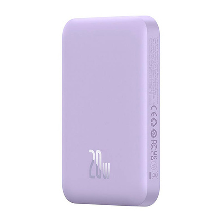 Powerbank mini Baseus 6000 mAh 20W (fioletowy)