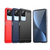 Carbon Case für Xiaomi Poco F4 5G flexible Silikon-Carbon-Hülle schwarz