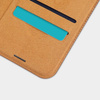 Nillkin Qin skórzana kabura etui iPhone 12 mini czerwony