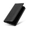 Magnet Strap Case for iPhone 14 Pro Flip Wallet Mini Lanyard Stand Black