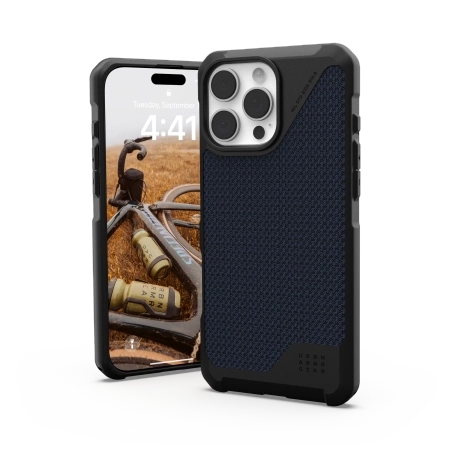 UAG Metropolis LT Magsafe Hülle für iPhone 16 Pro Max – blau