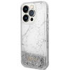 Guess GUHCP14XLCSGSGH iPhone 14 Pro Max 6.7" white/white hardcase Liquid Glitter Marble