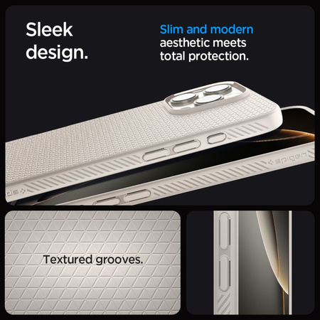 Etui Spigen Liquid Air na iPhone 16 Pro Max - tytanowy