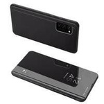 Clear View Case futerał etui z klapką Samsung Galaxy A72 4G czarny