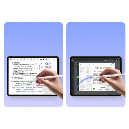 Aktywny rysik stylus do iPad Baseus Smooth Writing 2 SXBC060402 - biały