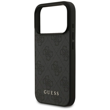 Etui Guess 4G Classic na iPhone 17 Pro - czarne