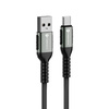 Kabel USB A do USB C Forcell F-Energy QC4.0 3A 66W Cafule 0,5 m C256 czarny