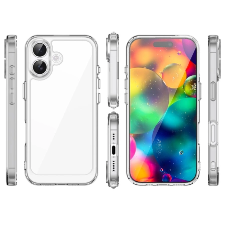 Etui Outer Space na iPhone 17 - przezroczyste