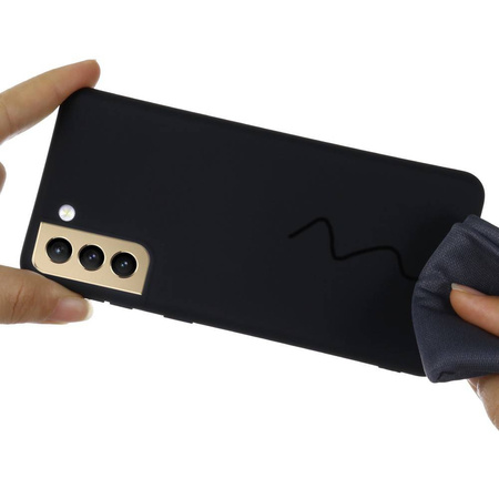 Nakładka Silicon do Samsung Galaxy S21 FE czarna