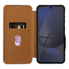 Kabura FOLIO Side Magnet do MOTOROLA G55 szary