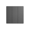 Sonoff Smart 3 Channel WiFi Wall Switch Black (M5-3C-86)