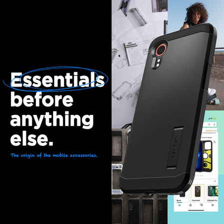 Futerał SPIGEN Tough Armor do SAMSUNG Xcover 7 black
