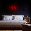 Neon LED USTA czerwone Bat + USB Forever FLNE08 Light