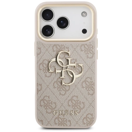 Guess 4G Big 4G Classic Logo Hülle für iPhone 17 Pro - Roségold