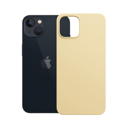 Apple iPhone 15 - 3mk Hardy MagSilicone Yellow