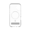ZAGG Crystal Palace Snap Kickstand MagSafe Case for iPhone 16 - Clear