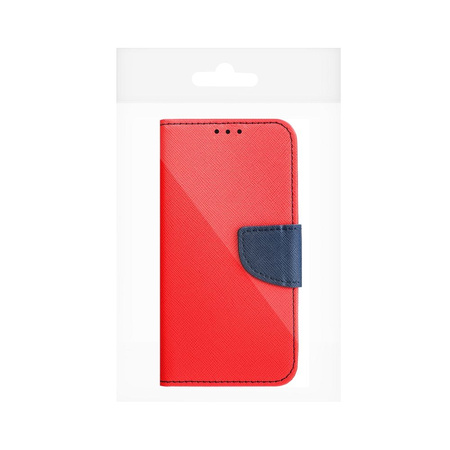 Kabura Fancy Book do SAMSUNG A23 5G czerwony / granatowy