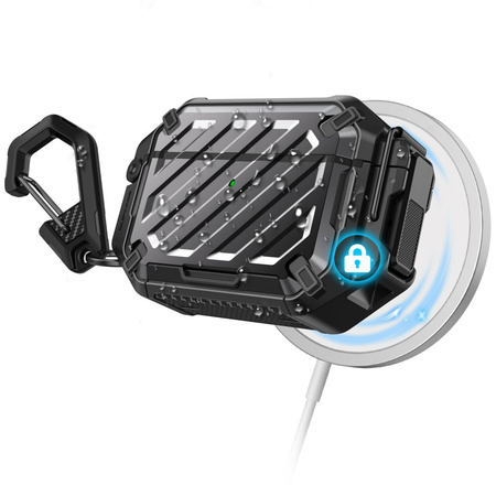 SUPCASE UNICORN BEETLE PRO MAGSAFE IP68 APPLE AIRPODS PRO 3 BLACK