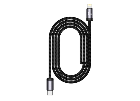 JELLICO Kabel B27 USB-C - Lightning PD 30W 1M schwarz