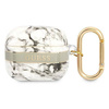 Schutzhülle APPLE AIRPODS 3 Guess AirPods Marble Strap Collection (GUA3HCHMAG) grau