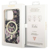 Guess GUHMP14LHCFWSK iPhone 14 Pro 6.1" schwarz/schwarz Hardcase Flower MagSafe