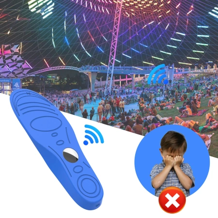 Wkładki do butów - etui ochronne na AirTag (155mm-170mm) - niebieskie