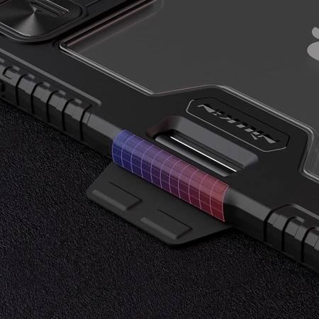 Nillkin Bumper Ledertasche Pro für iPad Air 13&quot; (2024) - Schwarz