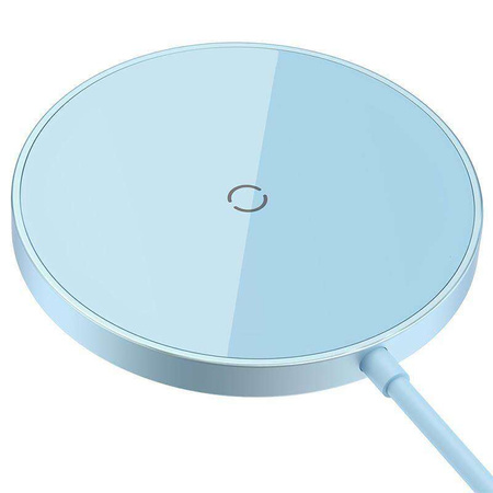 Baseus Simple Mini3 Magnetic Wireless Charger 15W (Blue)