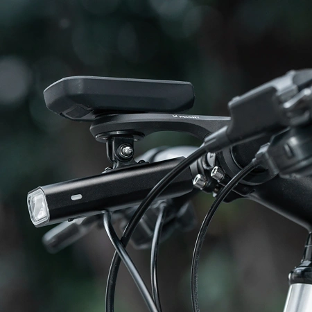 Wozinsky WUG-01B Fahrradhalterung für Garmin-Computer, Lenker, Kamera, Lampe – schwarz