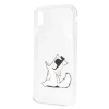 Karl Lagerfeld Choupette Fun Sunglasses - Etui iPhone Xs Max (przezroczysty)