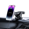 Magnetic Car Holder MagSafe with 15W Induction Charging for Windshield / Dashboard Telescopic Arm Tech-Protect A2 black