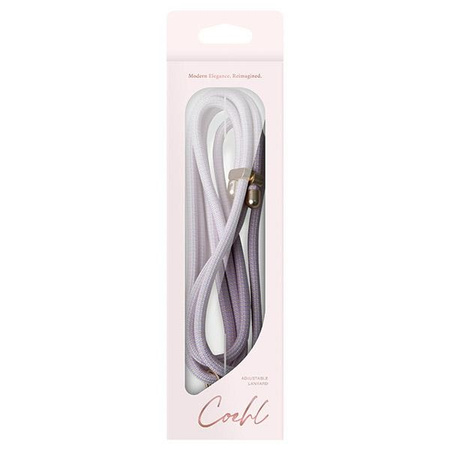 UNIQ Coehl Laurel uniwersalna smycz dotelefonu liliowy/misty mauve