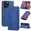 Magnet Fancy Case Hülle für iPhone 14 Flip Cover Wallet Stand blau