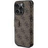 Oryginalne Etui APPLE IPHONE 15 PRO Guess Book 4G Metal Gold Logo (GUBKP15L4GMGBR) brązowe