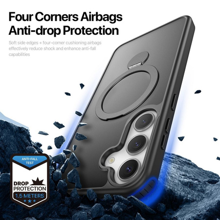 DUX DUCIS futerał YIND kompatybilny z MagSafe do SAMSUNG S25 czarny