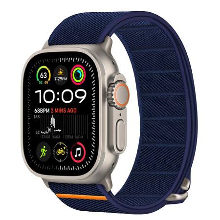 TECH-PROTECT NYLON SLIP APPLE WATCH 6 / 7 / 8 / 9 / 10 / SE / ULTRA 1 / 2 (44 / 45 / 46 / 49 MM) NAVY