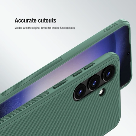 Etui Nillkin Super Frosted Shield Pro pancerne do Samsung Galaxy S24 - czerwone