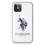 US Polo USHCP12MTPUHRWH iPhone 12 Pro / iPhone 12 biały/white Shiny Big Logo