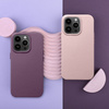 Leather Mag Cover kompatybilne z MagSafe do IPHONE 15 PRO ciemny fioletowy