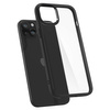 Spigen Crystal Hybrid, matte black - iPhone 15 Plus