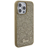 Guess Disco Metal Script Hülle für iPhone 15 Pro Max – Gold