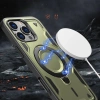 Hybrid Armor Trendige Hülle mit MagSafe für iPhone 16 Pro – Grün