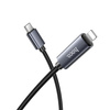 HOCO kabel Typ C do Lightning z wyświetlaczem PD 27W X112 1 m czarny