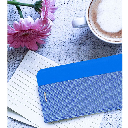 Kabura SENSITIVE Book do SAMSUNG S25 Plus niebieski