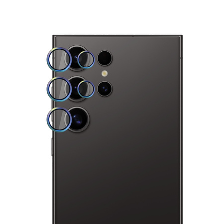 Samsung Galaxy S24 Ultra - HARDY Lens Protection Pro Rainbow