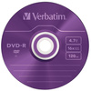 Płyta DVD-R Verbatim COLOUR SLIM 4.7GB   16X 5szt wielokolorowy 43557