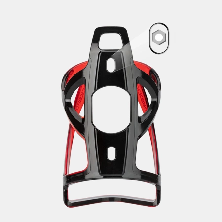 Rockbros FK338 Bike Bottle Holder - Black and Red
