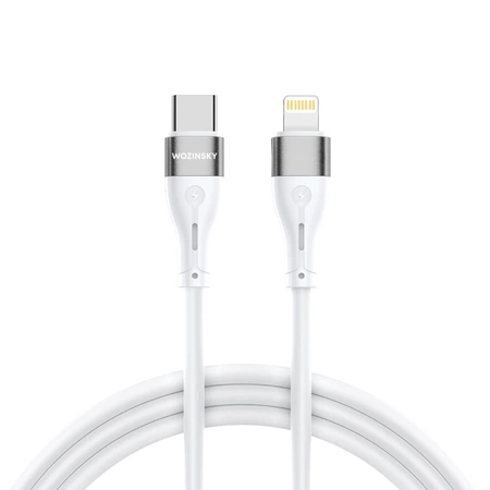 Wozinsky WSTCL2 Lightning / USB-C PD 27W cable 2 m - white