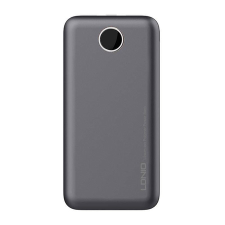 Powerbank LDNIO PQ10, 2xUSB, 22.5W, 10000mah (szary)